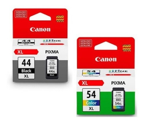 Cartuchos Canon 44xl Negro + 54xl Color Originales