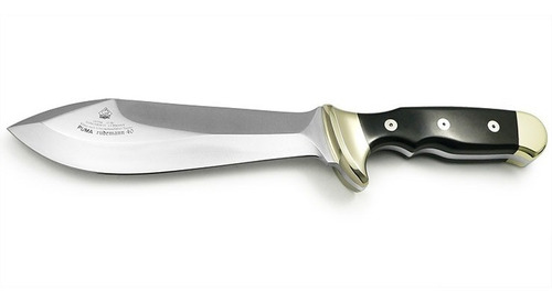 Cuchillo De Caza Puma Rudemann 40 Micarta 16cm Funda Cuero