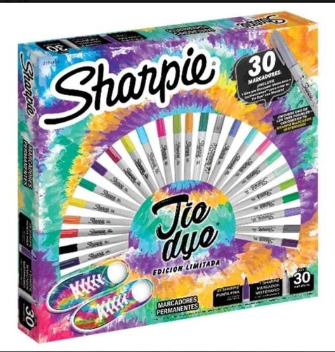 Marcadores Sharpie Ruleta  X 30 + 6 Laminas Nuevo!!! 