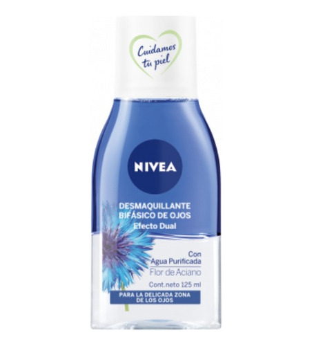 Nivea Desmaquillante Bifásico De Ojos Efecto Dual 125ml