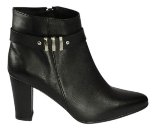 Botas Gravagna Mujer Botinetas Comfort Taco Alto Moda Voce
