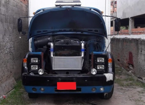 Imagem 4 de 6 de Intercooler Kit Completo Mercedes Mb 1113-1313-1513 Om 352a