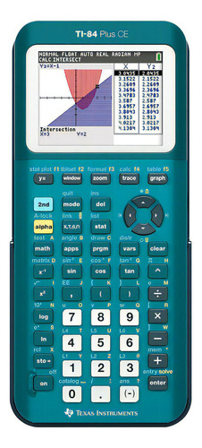Calculadora Gráfica Texas Instruments Ti-84 Plus Ce En Color Color Verde
