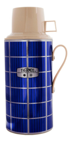 Termo Thermos Escoces Vidrio 1 Litro Nuevo