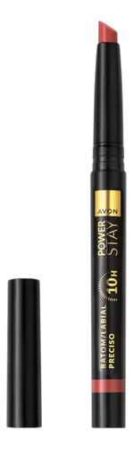 Labial Preciso Force Of Fire Power Stay 10hr Duración Avon