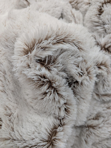 Tela De Peluche Mt Jaspeado 23 Mm Café Jaspe Liso