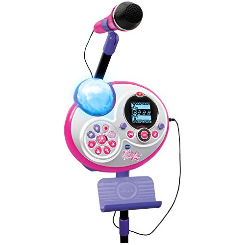 Vtech Kidi Super Star Karaoke System With Mic Stand W2lz8