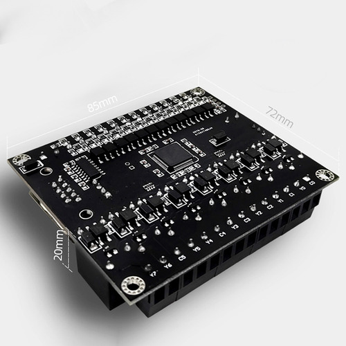 Plc, Placa De Control Industrial Fx1n-20mr, Módulo De Relé D