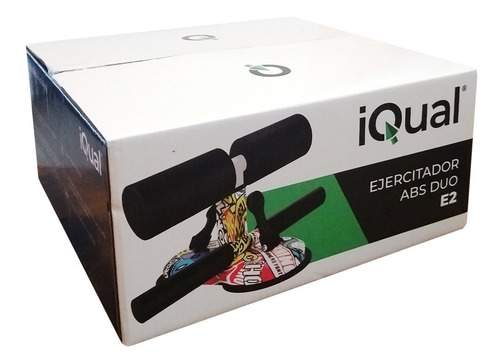 Ejercitador Abdominal De Piso Iqual Abs Duo E2 Soporte Piso