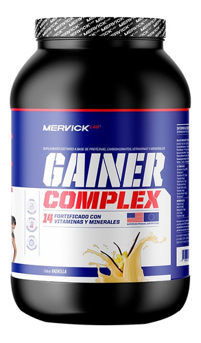 Gainer Mervick 1.5 Kilos Ganador Peso Fuerza Recupero