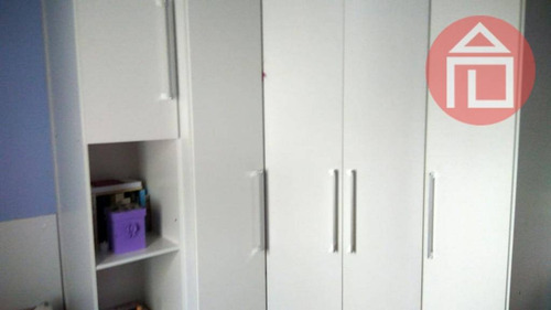 Apartamento Com 2 Dormitórios À Venda, 55 M² Por R$ 245.000 - Residencial Das Ilhas - Bragança Paulista/sp - Ap0648