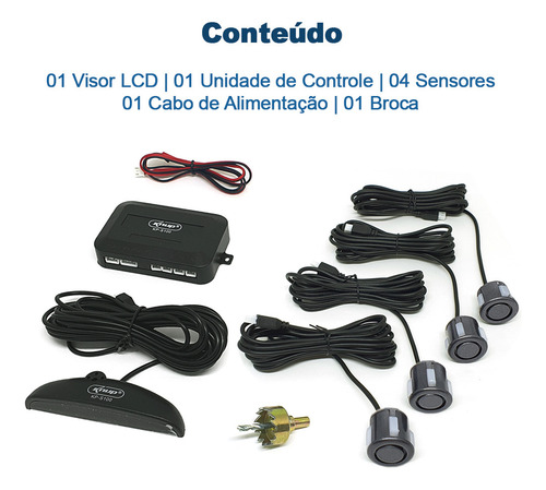 Retrovisor C/ Tela + Câmera + Sensor Ré Grafite Cobalt 2016