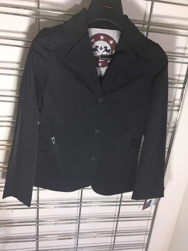 Jacket Equitación Niños Jpc 110598 Negro
