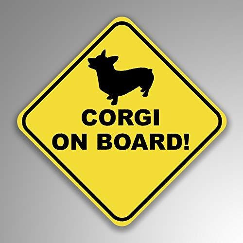 Jmm Industries Corgi On Board Pvc Adhesivo Para Ventana De C