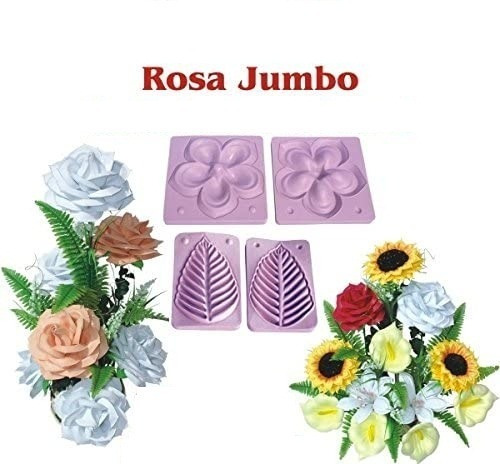 Moldes Flores Foamy Fomy Fomi Rosa Jumbo Rosas Envio Gratis