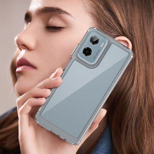 Funda De Acrílico Y Tpu Para Motorola Moto E15 Para Motorola