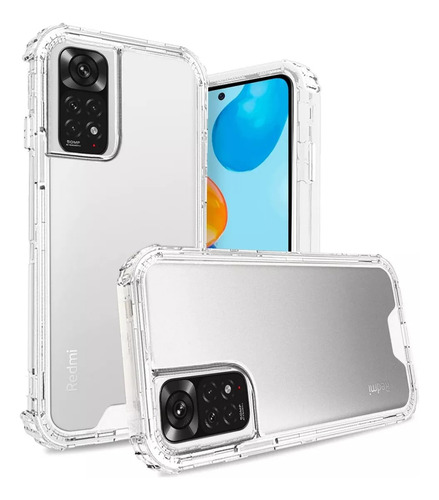 Funda Para Xiaomi Redmi Note Uso Rudo 3 En 1 Antigolpes Transparente Redmi A3 / A3x 4g