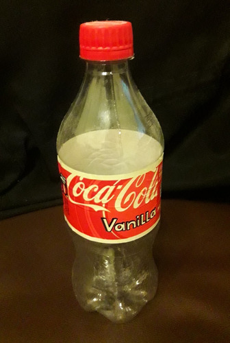 Botella Plástica Vacía Coca Cola Vanilla 591ml 
