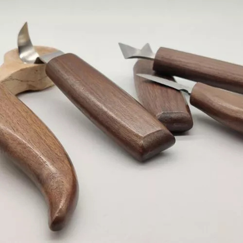 5x Kit De Facas Para Esculpir Madeira Para Trabalhar Madeira
