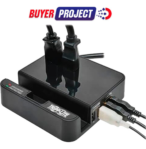 Protector De Voltaje Tripp-lite 15a 2 Tomas 120v 4xusb