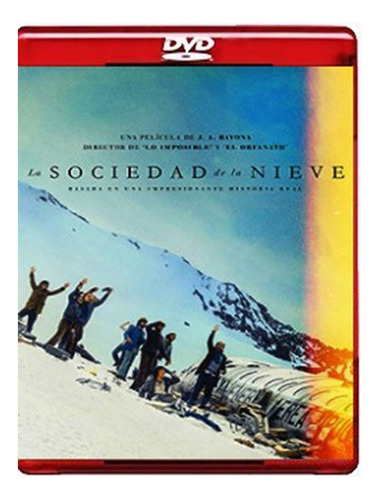 La Sociedad De La Nieve 2023 La Película Dvd