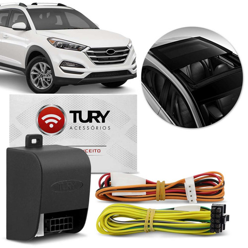 Módulo De Teto Solar Grand Santa Fé 2014 A 2016 Tury Lvx 5