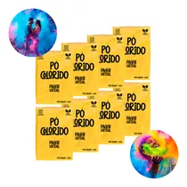 Comprar Tinta Em Pó Colorido 10 Uni Chá Revelação Festa Holi Balão