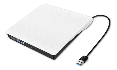 Grabador Lector Externo Usb 3.0 Dvd/cd Slim Para Win Mac