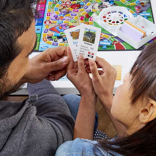 Hasbro Gaming El Juego De La Vida, Juego De Mesa Familiar...