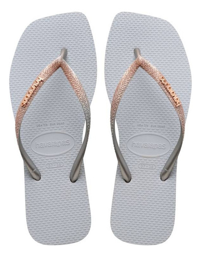 Sandalias Havaianas Slim Square Glitter 4148102