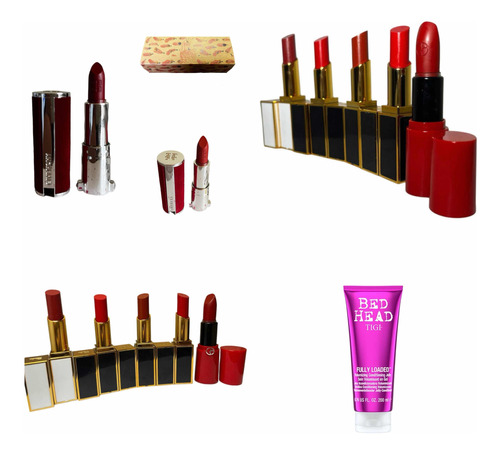 Labial Barra Armani, Givenchy Y Tom Ford Original + Regalo