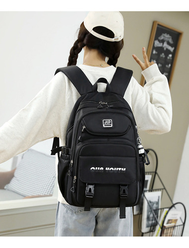 Mochila Impermeable De Gran Capacidad For Estudiantes De .