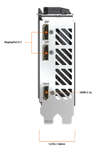 Tarjeta Grafica Gigabyte Rx 9060 Xt Gaming Oc 16g Gddr6