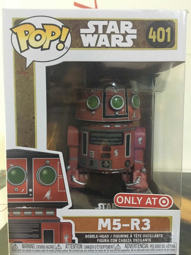 Funko Pop Star Wars De 12 Cm 401 M5-r3