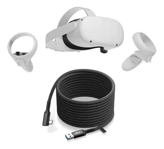 Oculus Meta Quest 2 128gb Lentes Realidad Virtual Y Cable 5m