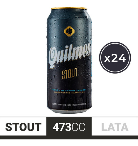 Cerveza Quilmes Stout 473 Ml Pack X 24 Uni