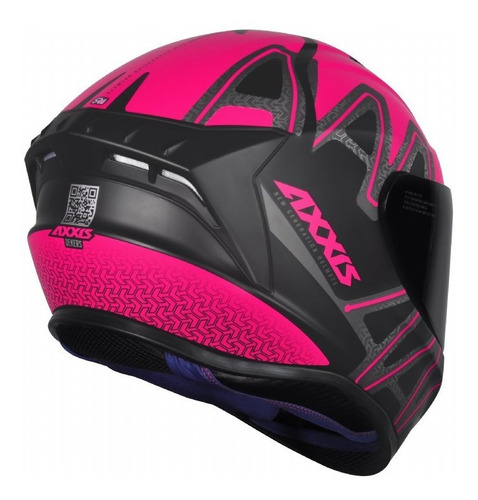 Imagem 5 de 9 de Capacete Axxis Draken Dekers Esportivo Fechado Mt