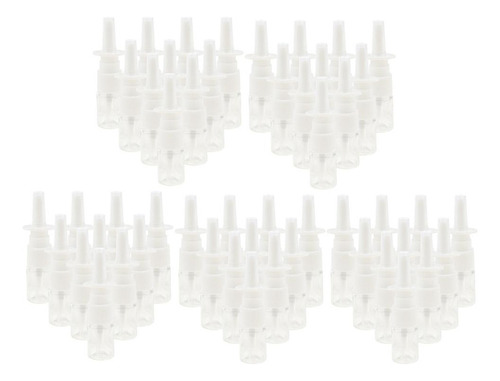 A 50pcs 5ml Botellas De Pulverización Nasal Pulverizadores