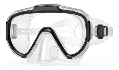 Swimming Goggle Anti Fog One Piece Lens Diving Mask View