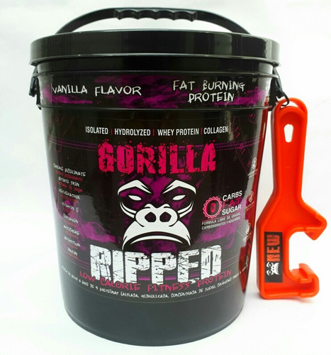 Gorilla Fitness Ripped 4lbs Proteina A - L a $63778