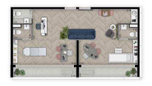Imagem 6 de 9 de Sala Comercial Para Venda, Moema, São Paulo - Sa2732. - Sa2732-inc