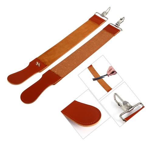 Sharpener Strop, Cinto De Barbear, Tira De Couro, Para Casa