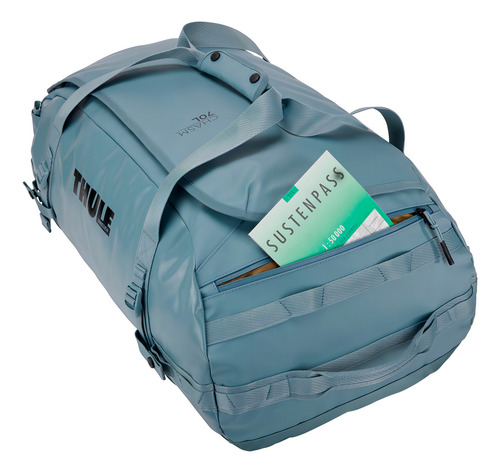 Bolsa Mala De Viagem Duffel Thule Chasm 70l Na Cor Pond Cor Pond Gray Lisa