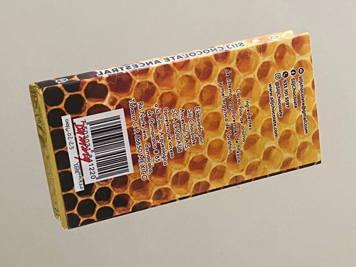 Imagen 3 de 3 de Chocolate Siij Chocolate Al 72% Con Miel De Abeja 100 Gramos