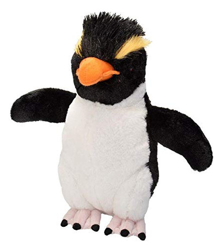 Wild Republic Rockhopper Penguin Plush, Animal Ikxuc