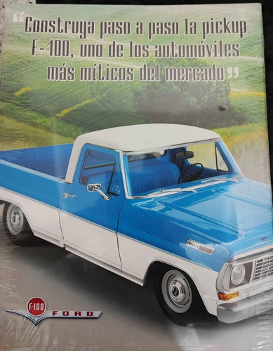 Set Completo Pickup Ford F-100 Salvat Pruni 110 Piezas Armar