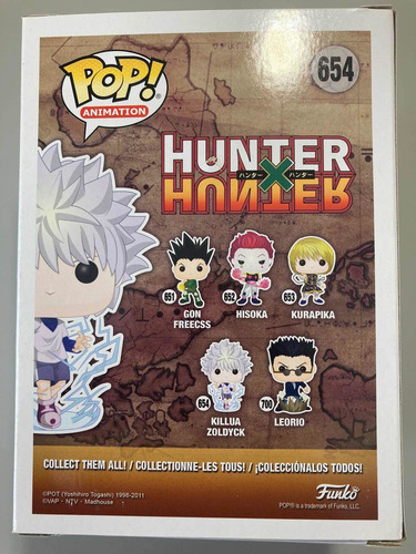 Funko Pop! Killua Zoldyck #654 Hunter X Hunter Animation