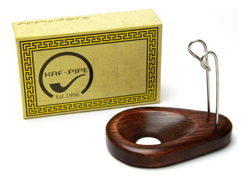 Soporte Para Pipa De Tabaco Kaf1 De Madera De Fresno