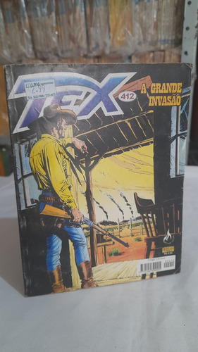 Revista Hq Gibi Tex N° 412 : A Grande Invasão - Mythos 2004 (Usado)