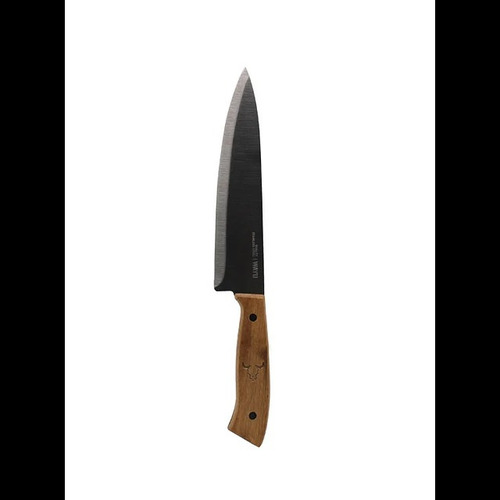 Cuchillo Prm Wayu Mango Madera Acero Antiadherente